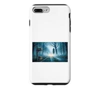 Custodia per iPhone 7 Plus/8 Plus L'uomo alto torre sopra gli esseri ombra della strada di mezzanotte