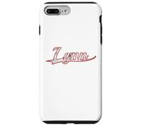 Custodia per iPhone 7 Plus/8 Plus Lynn Massachusetts North Shore Vintage Varsity Distressed