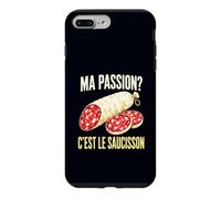 Custodia per iPhone 7 Plus/8 Plus Ma Passion C'est Le Saucisson Salumi Francesi