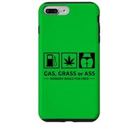 Custodia per iPhone 7 Plus/8 Plus Maglietta divertente, nobody rides for free, maglietta da uomo da donna