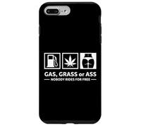 Custodia per iPhone 7 Plus/8 Plus Maglietta divertente, nobody rides for free, maglietta da uomo da donna