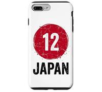 Custodia per iPhone 7 Plus/8 Plus Maglietta Giapponese Uomo Donna Retro Japan Tokyo Travel