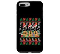 Custodia per iPhone 7 Plus/8 Plus Maglione natalizio con chitarra acustica