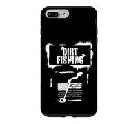 Custodia per iPhone 7 Plus/8 Plus Magnet Detector Dirt Fishing America Flag Treasure Hunter
