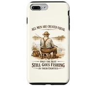 Custodia per iPhone 7 Plus/8 Plus Mai sottovalutare un vecchio che va a pescare a 80 anni
