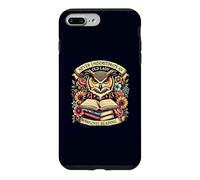 Custodia per iPhone 7 Plus/8 Plus Mai sottovalutare una vecchia signora che ama leggere il gufo saggio