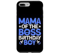 Custodia per iPhone 7 Plus/8 Plus Mama Of The Boss Compleanno Party Outfit Like A Boss Mommy Mom