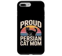 Custodia per iPhone 7 Plus/8 Plus Mamma gatta persiana orgogliosa retrò