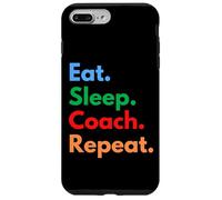 Custodia per iPhone 7 Plus/8 Plus Mangia Dormi Coach Ripeti Allenatori professionisti Coaching Amanti