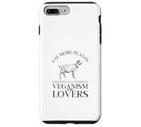 Custodia per iPhone 7 Plus/8 Plus Mangia più piante Il veganismo erbivoro è per gli amanti (divertente)