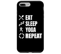 Custodia per iPhone 7 Plus/8 Plus Mangiare Dormire Yoga Ripetere Cura di sé