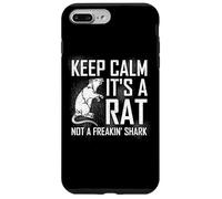 Custodia per iPhone 7 Plus/8 Plus Mantieni la calma, è un topo, non un maledetto squalo, divertente ratto da compagnia