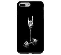 Custodia per iPhone 7 Plus/8 Plus Manubri per sollevamento pesi e sollevamento pesi, stile retrò vintage