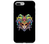 Custodia per iPhone 7 Plus/8 Plus Maschera di Carnevale Veneziana per Uomo e Donna