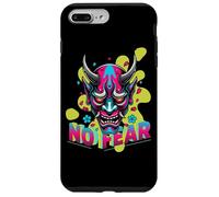 Custodia per iPhone 7 Plus/8 Plus Maschera giapponese Oni Cyberpunk Demone Samurai Streetwear Art