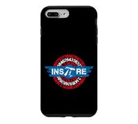Custodia per iPhone 7 Plus/8 Plus Matematica Supereroe Pi Giorno Insegnante Nerd Geek Umorismo