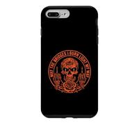Custodia per iPhone 7 Plus/8 Plus May The Bridges I Burn Light My Way Funny Goth Gothic Skull