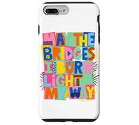 Custodia per iPhone 7 Plus/8 Plus May The Bridges I Burn Light My Way Pop Art degli anni '90