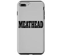 Custodia per iPhone 7 Plus/8 Plus Meathead la parola testa di carne su una maglietta