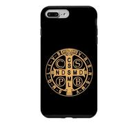 Custodia per iPhone 7 Plus/8 Plus Medaglia di San Benedetto PAX Pace e Protezione