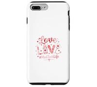 Custodia per iPhone 7 Plus/8 Plus Medical Love Word - Tema MedTech Life per infermieri