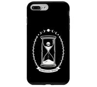 Custodia per iPhone 7 Plus/8 Plus Memento Mori - Clessidra con teschio, gotico, simbolo occulto