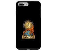 Custodia per iPhone 7 Plus/8 Plus Memento Mori Eucaristia cattolica tradizionale latina Mass Skull