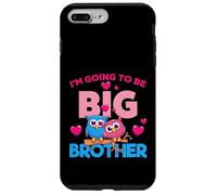 Custodia per iPhone 7 Plus/8 Plus Men's Boys Kids I'm Going To Be A Big Brother Graphic Design