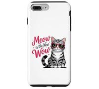 Custodia per iPhone 7 Plus/8 Plus Meow è il nuovo Wow Cat Lovers