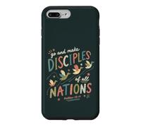 Custodia per iPhone 7 Plus/8 Plus Messaggio dei discepoli dell'anatra verso della Bibbia di fede cristiana