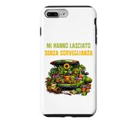 Custodia per iPhone 7 Plus/8 Plus Mi Hanno Lasciato Senza Sorveglianza Giardinaggio Divertente