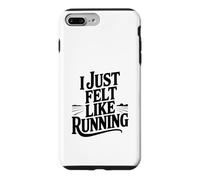 Custodia per iPhone 7 Plus/8 Plus Mi sentivo come correre