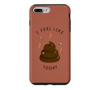 Custodia per iPhone 7 Plus/8 Plus Mi sento come una cacca oggi
