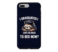 Custodia per iPhone 7 Plus/8 Plus Mi sono laureato Posso tornare a letto ora Dormire Studente Bradipo