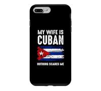 Custodia per iPhone 7 Plus/8 Plus Mia Moglie È Cuban Nulla Scare Me Vintage Libertà Gratis Cuba