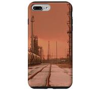 Custodia per iPhone 7 Plus/8 Plus Midwest Gothic Aesthetic Rural Train Refinery Winter Vibes