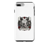 Custodia per iPhone 7 Plus/8 Plus Milizia Christi In Hoc Signo Vinces Cavaliere Sfondo