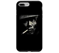 Custodia per iPhone 7 Plus/8 Plus Misterioso Fumo Vecchio Asiatico Guerriero Viso