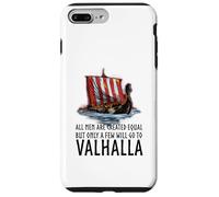 Custodia per iPhone 7 Plus/8 Plus Mitologia norrena - Gli uomini sono uguali - Viking Longship - Valhalla