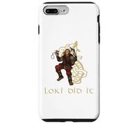 Custodia per iPhone 7 Plus/8 Plus Mitologia vichinga medievale - Ingannatore norreno Dio Loki
