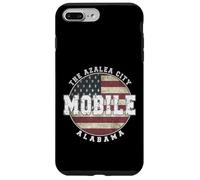 Custodia per iPhone 7 Plus/8 Plus mobile, alabama, vendemmia, bandiera americana