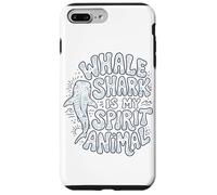 Custodia per iPhone 7 Plus/8 Plus Modello Boho Balena Shark Spirit Animal Art