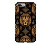 Custodia per iPhone 7 Plus/8 Plus Modello Igbo Isi Agu Testa di Leone - Patrimonio Nigeriano & Cultura