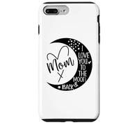 Custodia per iPhone 7 Plus/8 Plus Mom I Love You to Moon & Back Mother I Love My Awesome Moms