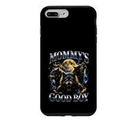 Custodia per iPhone 7 Plus/8 Plus Mommy's Good Boy Wolf Pack Full Moon Bootleg Divertente