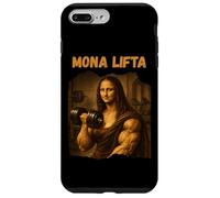 Custodia per iPhone 7 Plus/8 Plus Mona Lifta Muscle Mona Lisa Lifting Weights Bodybuilding Gym