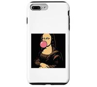 Custodia per iPhone 7 Plus/8 Plus Monna Lisa bubblegum divertente