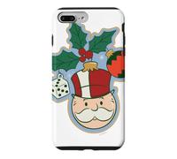 Custodia per iPhone 7 Plus/8 Plus Monopoly Mistletoe Natale