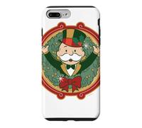 Custodia per iPhone 7 Plus/8 Plus Monopoly Natale Garland