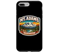 Custodia per iPhone 7 Plus/8 Plus Monte Adams Washington Mountain Souvenir Memorabilia Escursionista